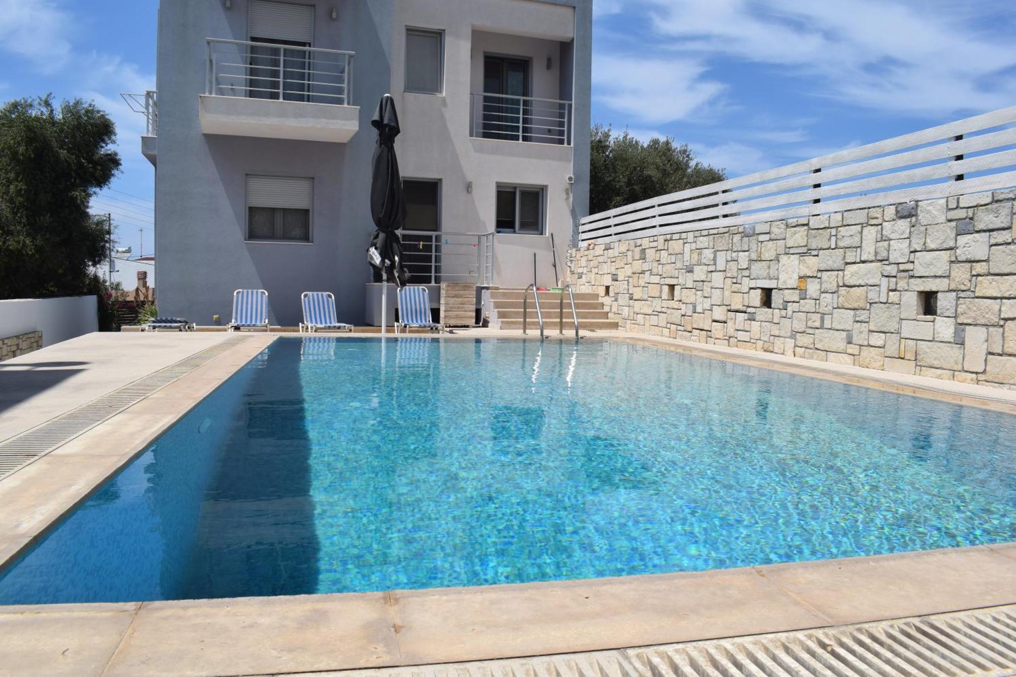 Aquarock Villa With Private Pool Prassás Exteriör bild